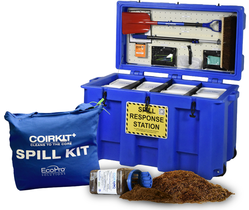 organic-spill-absorber-husk-natural COIRLOC Spill Kit vs brady spill fix